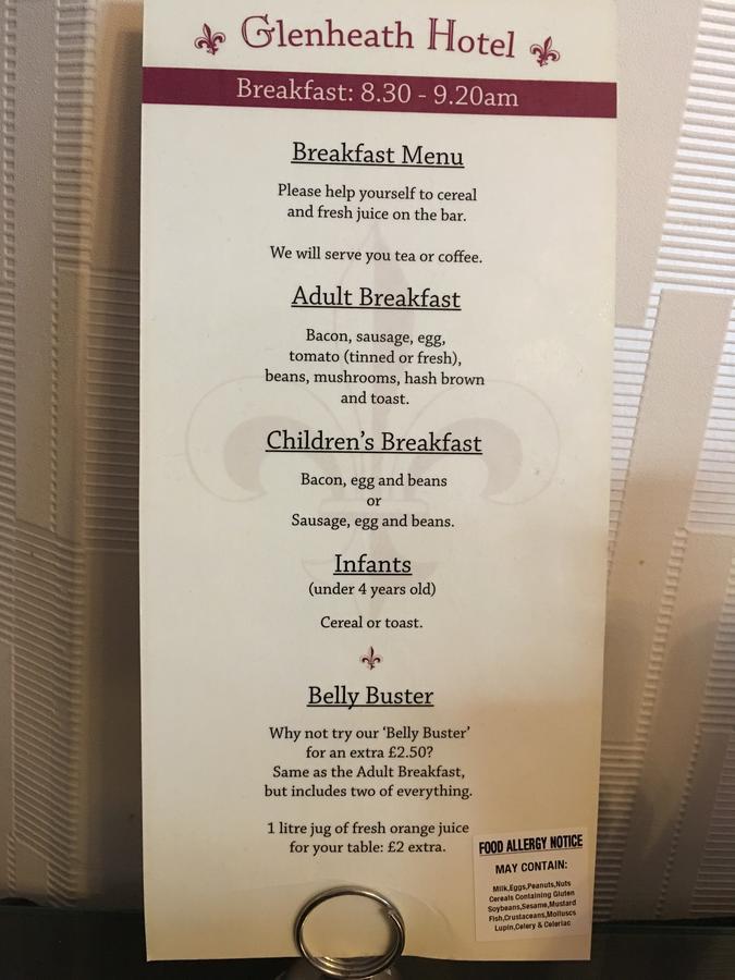 Glenheath Hotel Блекпул Екстериор снимка